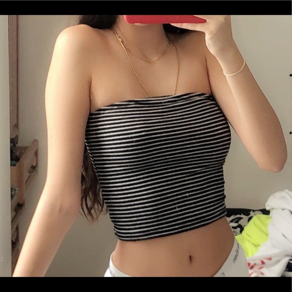 Stripped Tube Top - Picture 1 of 1